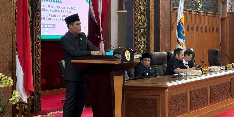 Sembilan Fraksi DPRD Provinsi Jambi Pertanyakan Proyek Multiyear
