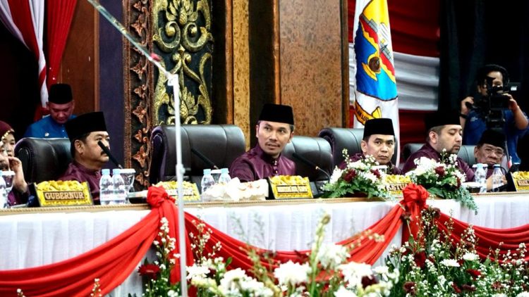 Pimpin Rapat Paripurna, Edi Purwanto Sampaikan Ucapan HUT dan Lima Tahun Komitmen DPRD Jambi Bangun Jambi