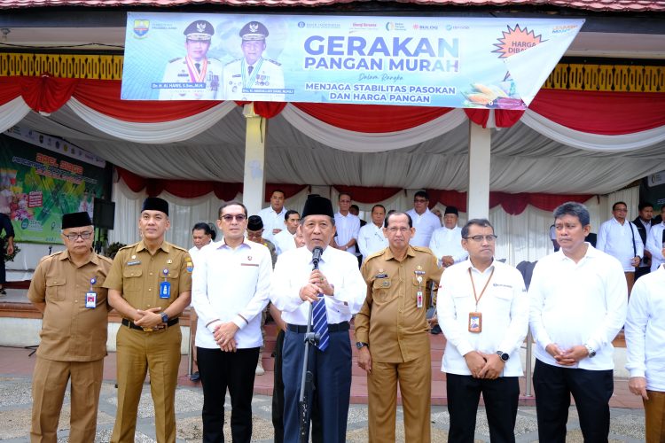 Abdullah Sani Ikuti Apel Siaga Pengamanan Pasokan Dan Harga Pangan Secara Virtual