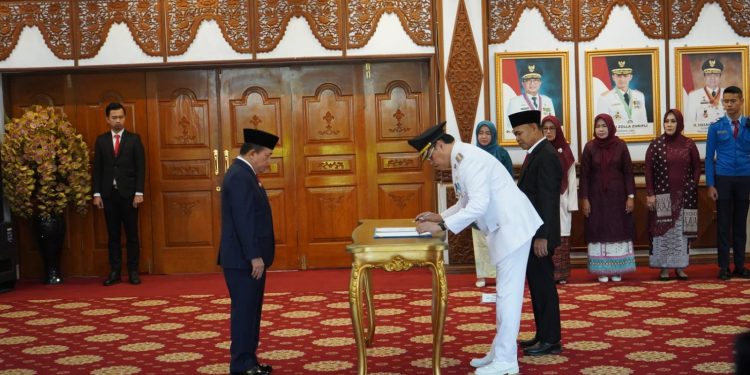 Gubernur Jambi Minta Pj Bupati Tebo Netral Pada Pilkada 2024