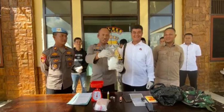 Polres Kerinci Tangkap Dua Pengedar Sabu