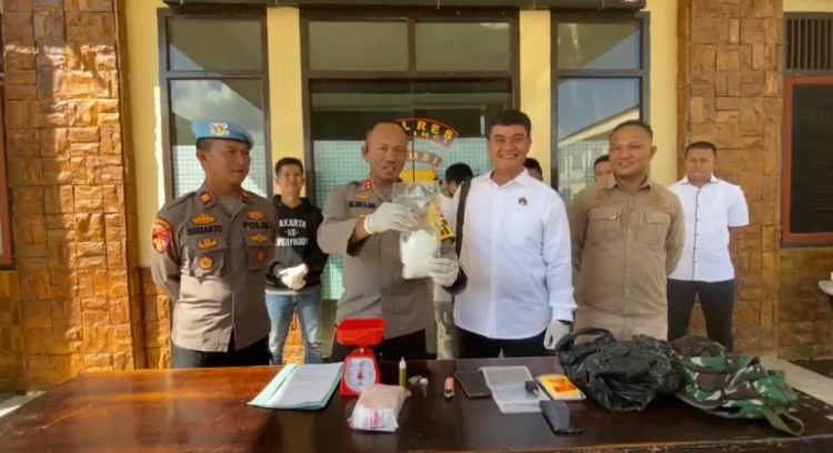 Polres Kerinci Tangkap Dua Pengedar Sabu