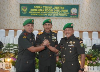 Sertijab Dandim 0415/Jambi