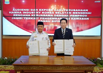 Gubernur Al Haris Harap Investor Korea Selatan Jadikan Danau Sipin Lokasi Pariwisata Berbasis Lingkungan Hidup