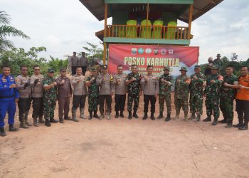 Satgas Cek Pos Karhutla Di Tanjabbar