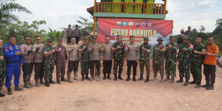 Satgas Cek Pos Karhutla Di Tanjabbar