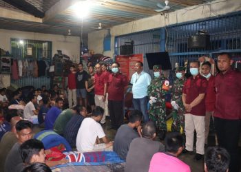 Napi Lapas Kelas IIA Jambi Mendadak Dites Urine