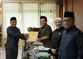 DPRD Kota Jambi Gelar Paripurna Penyampaian Kebijakan KUA dan PPAS