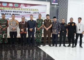 Anggota Komisi I DPRD Kota Jambi Hadiri Rapat Koordinasi Lintas Sektoral Operesi Mantap Praja