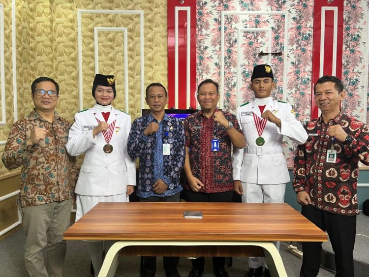 Dinas Pendidikan Provinsi Jambi Gelar Poadcast Bersama Paskibraka Nasional Asal Jambi