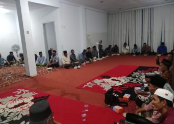 Warga Sabak Barat Doa Bersama Untuk Kemenangan Dilla-Tanja