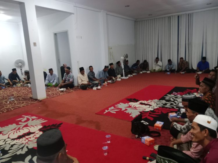 Warga Sabak Barat Doa Bersama Untuk Kemenangan Dilla-Tanja