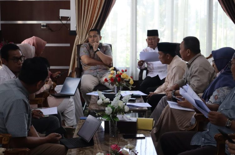 Bupati Dan Wabup Merangin Rakor Bersama BPJS Kesehatan