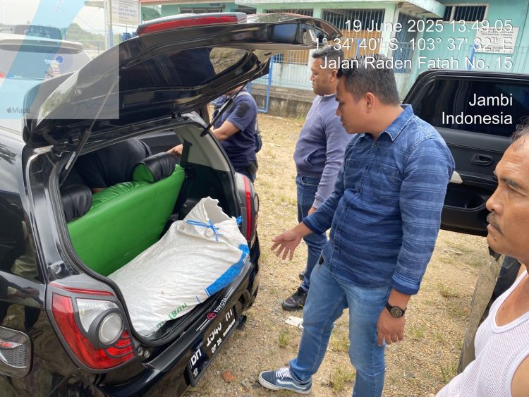 Ditpolairud Jambi Gagalkan Perdagangan Ilegal Sisik Trenggiling