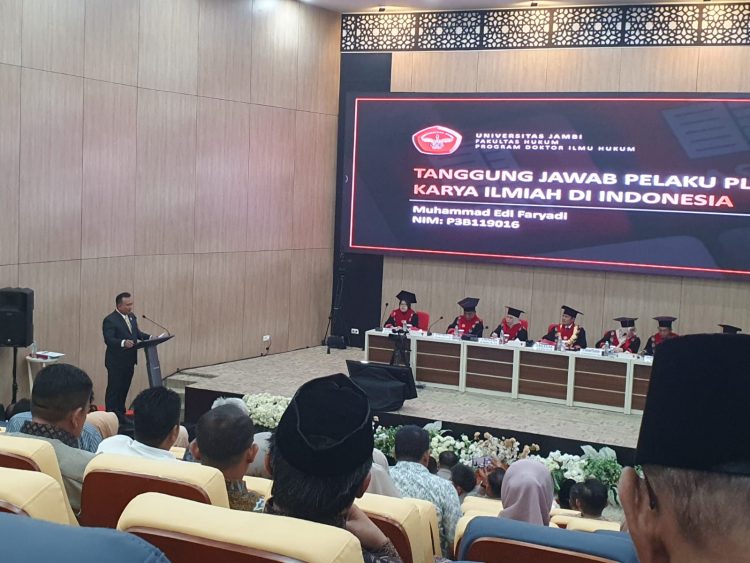 Sidang Promosi Doktor Sukses, Kombes Pol Muhammad Edi Faryadi Raih Gelar Tertinggi Akademik