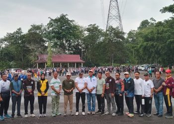 Wabup Merangin Khafidh senam bersama