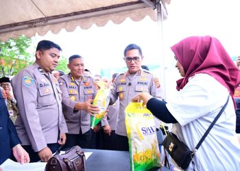 Polda Jambi Distribusikan 83,4 Ton Beras SPHP Ke Masyarakat