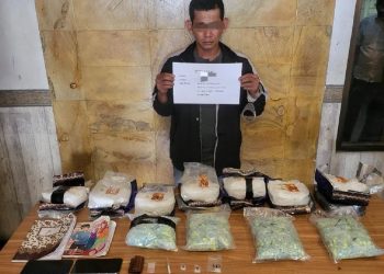 Polresta Jambi Tangkap Pemilik 7,6 Kg Sabu dan 10.000 ekstasi