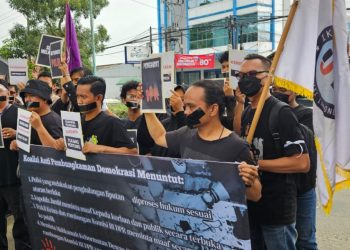 Wartawan Boikot Polda Jambi Pasca Penghalangan Kerja Jurnalis