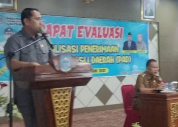 Bupati H M Syukur Buka Monev Perimaan PAD dan PBB-P2