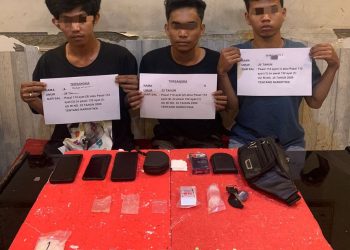 Polisi Tangkap Tiga Pengedar Sabu Dan Ekstasi