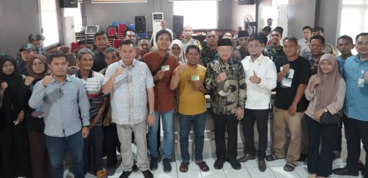Ketua DPRD Kota Jambi Fasilitasi Jaminan Sosial Pekerja Rentan